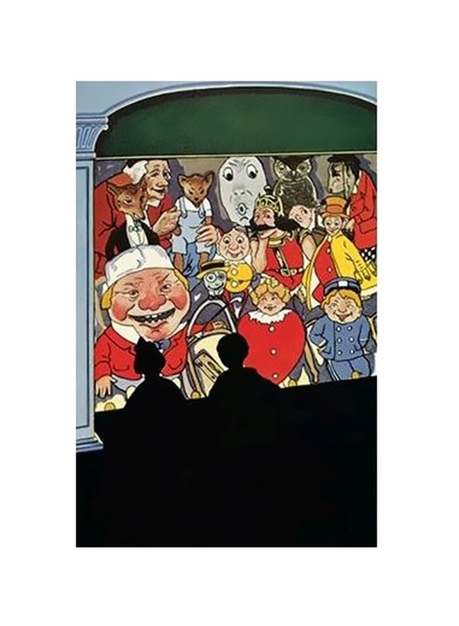 Decorative Wall Painting Red/White/Blue 24x18cm