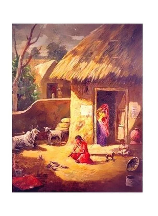 PHOTOBLOCK Decorative Wall Poster Multicolour 34x24cm 