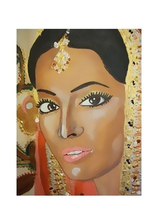 Decorative Wall Poster Multicolour 34x24cm