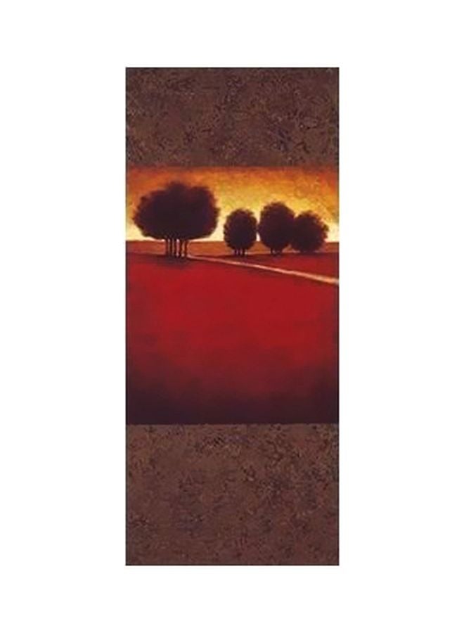 Photo Block Decorative Wall Painting Multicolour 45x13cm 