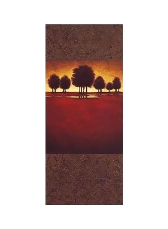 Photo Block Decorative Wall Painting Multicolour 45x13cm 