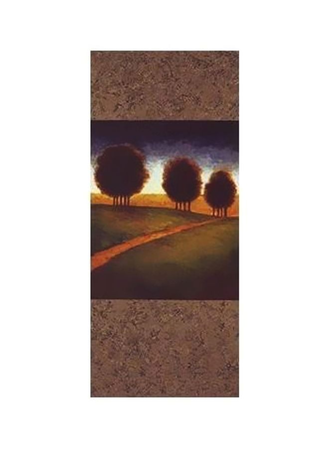 Photo Block Decorative Wall Painting Multicolour 99x30cm 