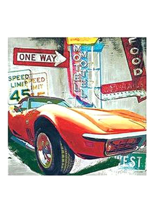 فوتو بلوك بوستر حائط للتزيين أحمر / أزرق / أسود 15x15سم