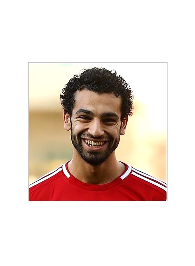 PHOTOBLOCK Decorative Wall Poster Beige/Red/Black 50x50cm