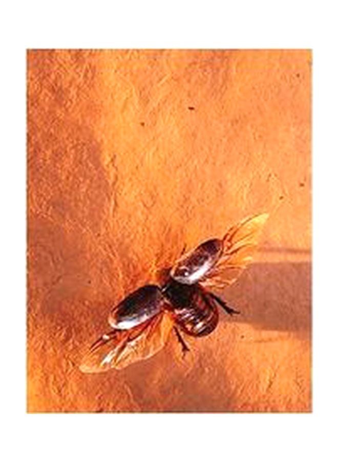 بوستر حائط للتزيين بني/برتقالي 60 x 40سم