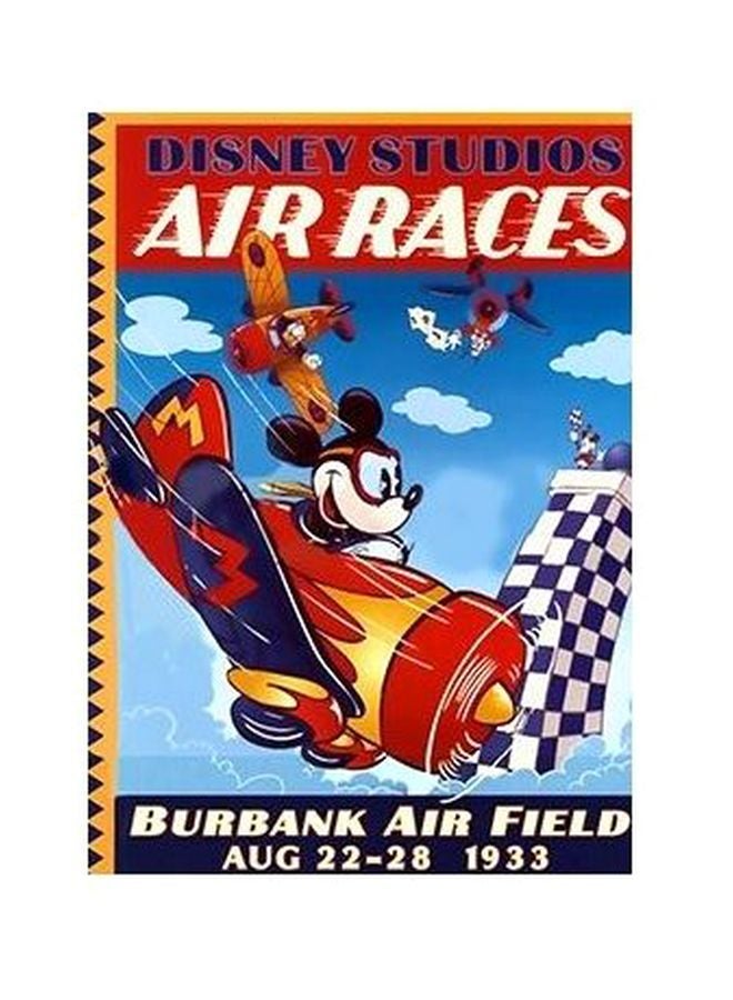 بوستر حائط للتزيين متعدد الألوان 45x31سم