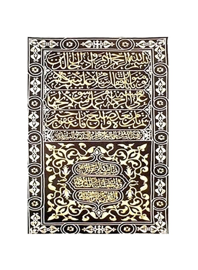 فوتو بلوك بوستر حائط للتزيين البني/الأبيض 24x18سم