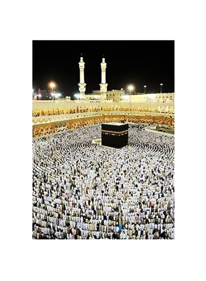 PHOTOBLOCK Decorative Wall Poster White/Black/Beige 45x31cm