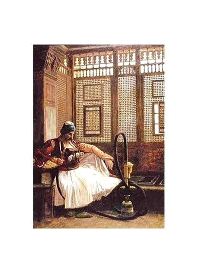 PHOTOBLOCK Decorative Wall Poster Brown/White/Black 60x40cm