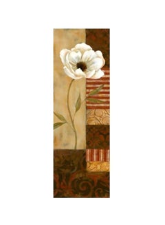 Decorative Wall Painting With Frame Multicolour 18x54cm