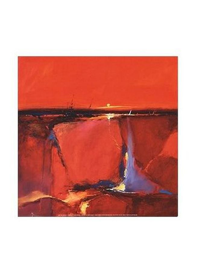 Decorative Wall Poster Multicolour 15x15cm