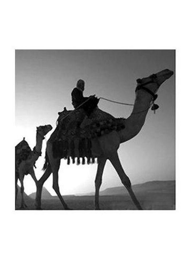 بوستر حائط للتزيين رمادي/أسود 15x15سم