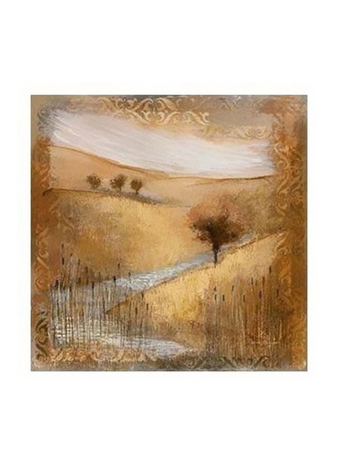 فوتو بلوك بوستر حائط للتزيين بيج/بني/أبيض 15x15سم