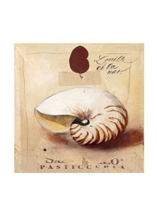 Decorative Wall Poster Beige/Brown/White 23x23cm - v1565786110/N29074992A_1