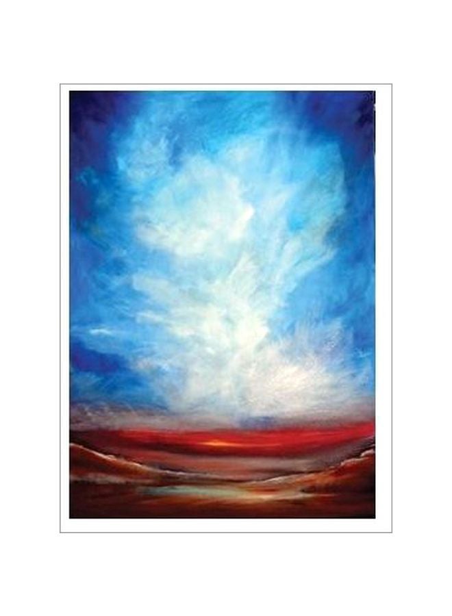 PHOTOBLOCK Decorative Wall Poster Brown 60 X40cm 