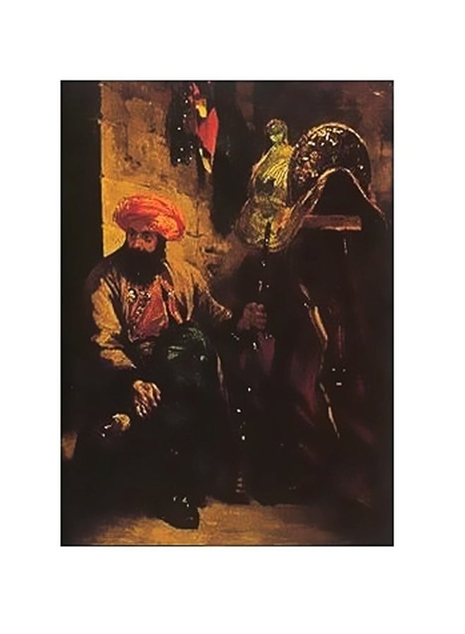 PHOTOBLOCK Decorative Wall Poster Yellow 60x40cm