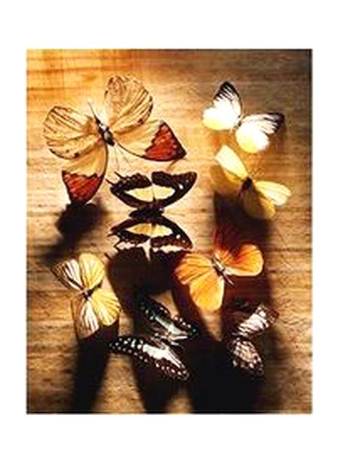 PHOTOBLOCK Decorative Wall Poster Beige/White/Yellow 60x40cm