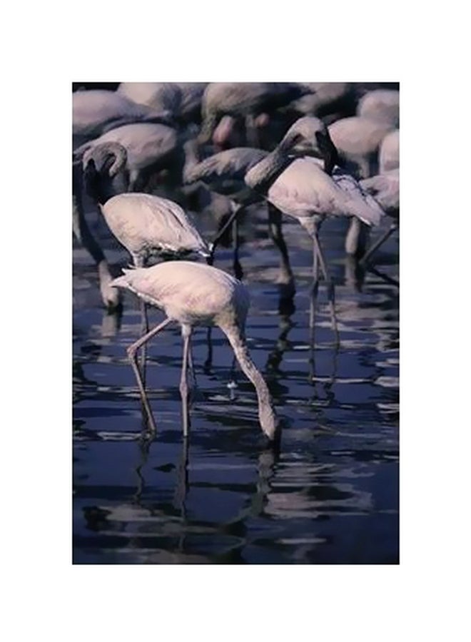 بوستر حائط للتزيين متعدد الألوان 45x31سم