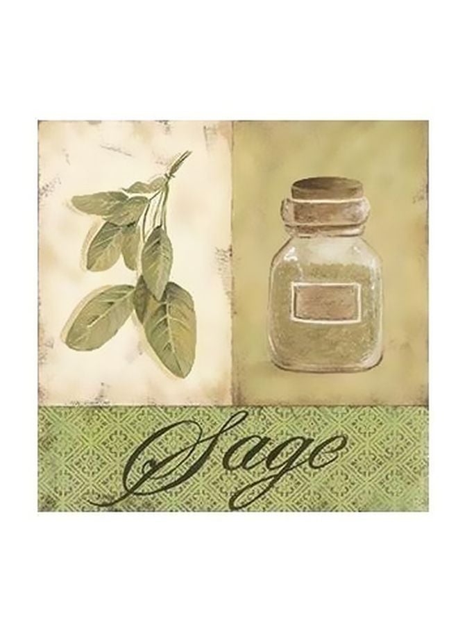 Decorative Wall Poster Multicolour 23x23cm