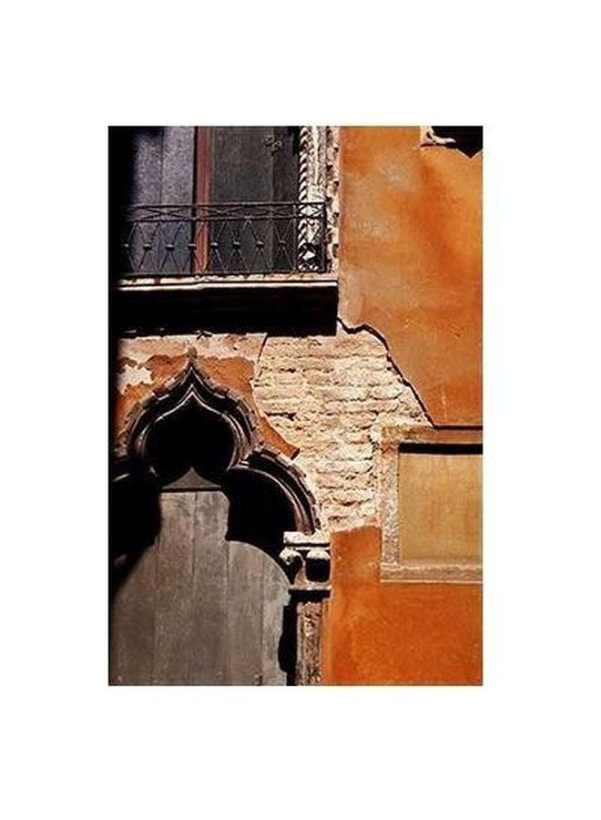 بوستر حائط للتزيين متعدد الألوان 24x18سم