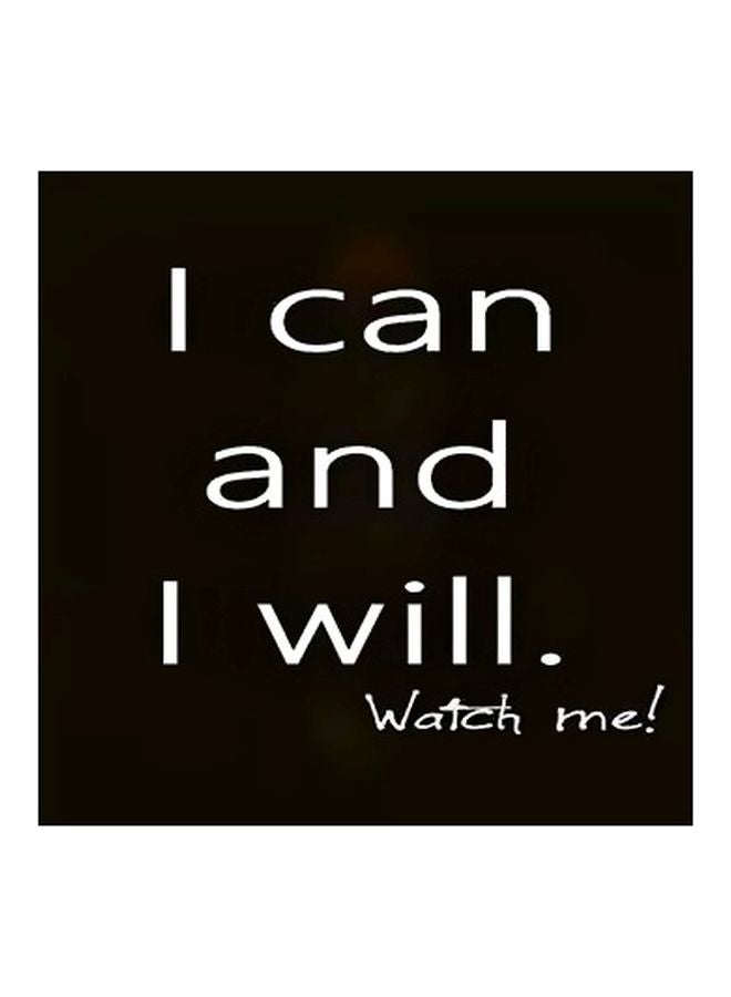 PHOTOBLOCK Decorative Wall Poster Black/White 15x15cm