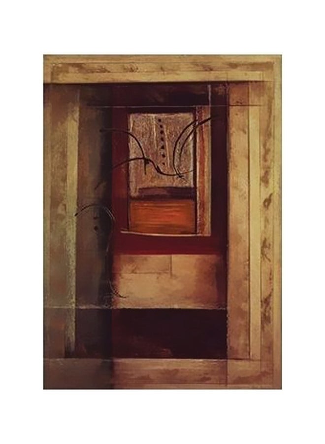 بوستر حائط للتزيين متعدد الألوان 34x24سم