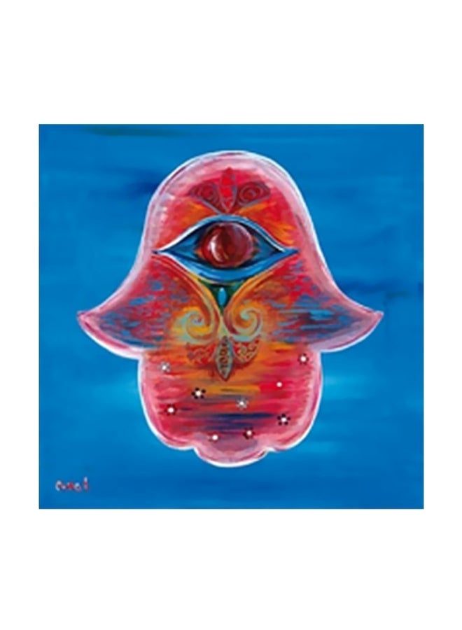 Decorative Wall Poster Multicolour 34x34cm