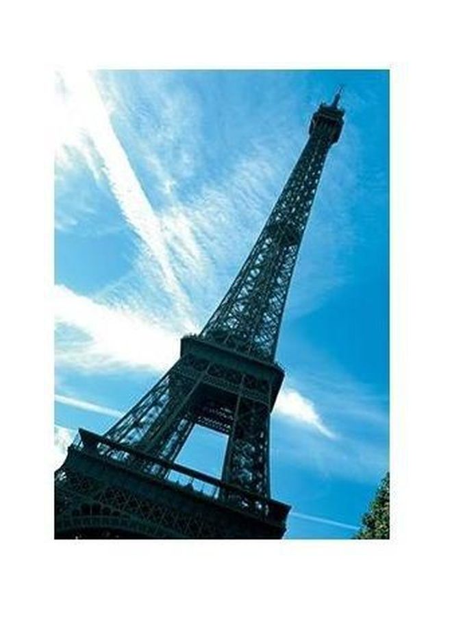 بوستر حائط للتزيين أزرق/رمادي 24x18سم