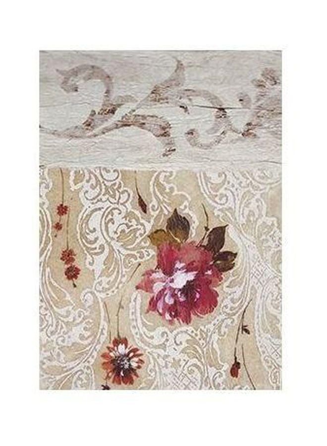 PHOTOBLOCK Decorative Wall Poster Beige/Pink/White 34x24cm