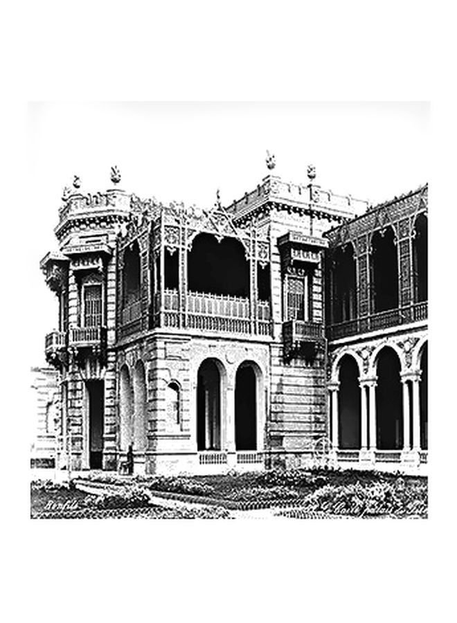 PHOTOBLOCK Decorative Wall Poster Grey/Black 32x32cm