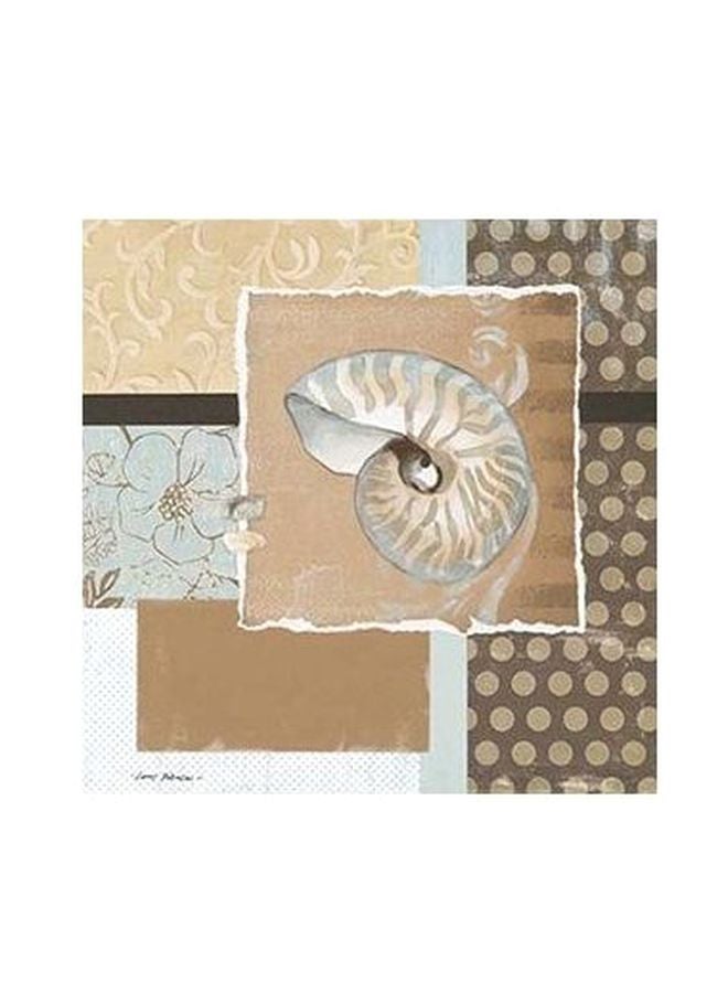 Decorative Printed Wall Poster Multicolour 32x32cm