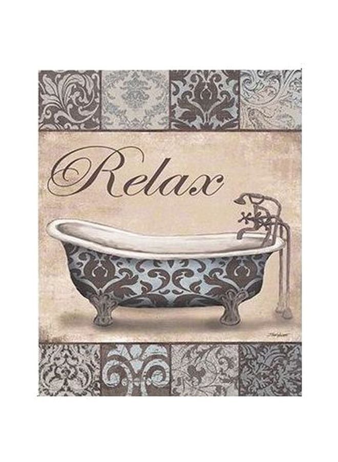 Decorative Printed Wall Poster Multicolour 50x50cm