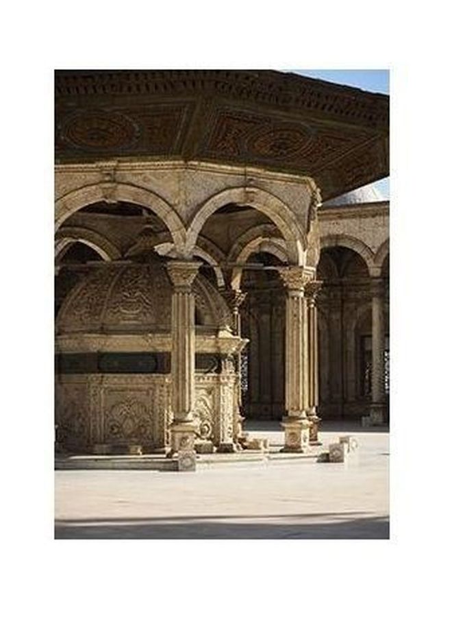 بوستر حائط للتزيين متعدد الألوان 34x24سم