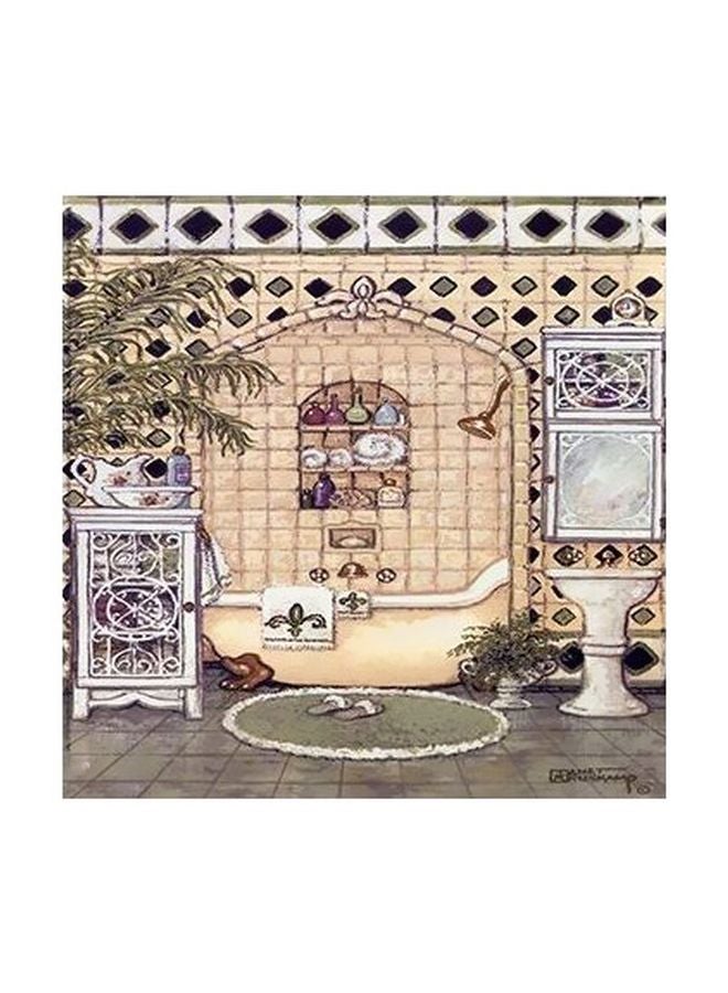 لوحة فنية لديكور الحائط متعدد الألوان 23x23سم