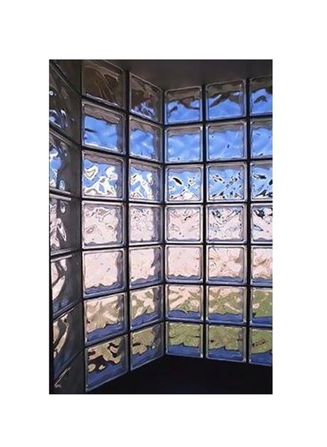 فوتو بلوك بوستر حائط للتزيين فضي 24x18سم