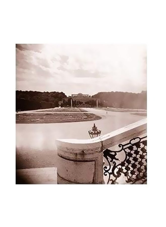 بوستر حائط للتزيين رمادي/أسود 24x18سم