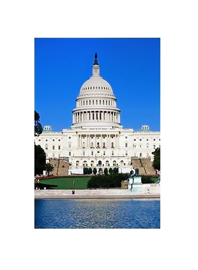 فوتو بلوك بوستر حائط للتزيين أزرق/أبيض/أخضر 45x31سم