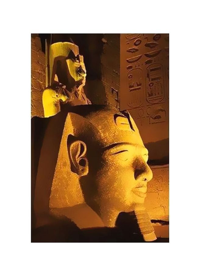 بوستر حائط للتزيين ذهب / أصفر 24x18سم