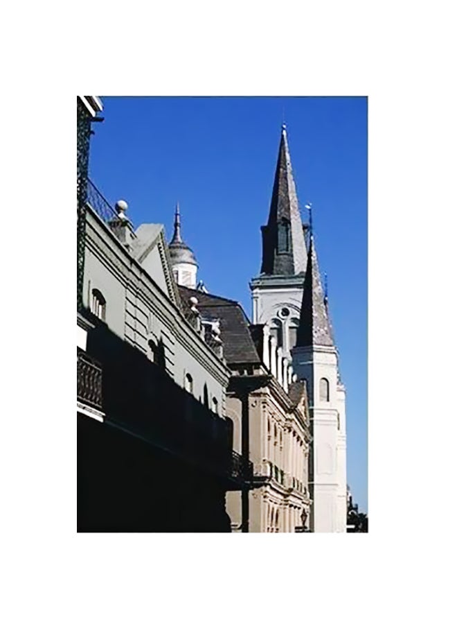 Decorative Wall Poster Grey/Brown/Yellow 45x31cm