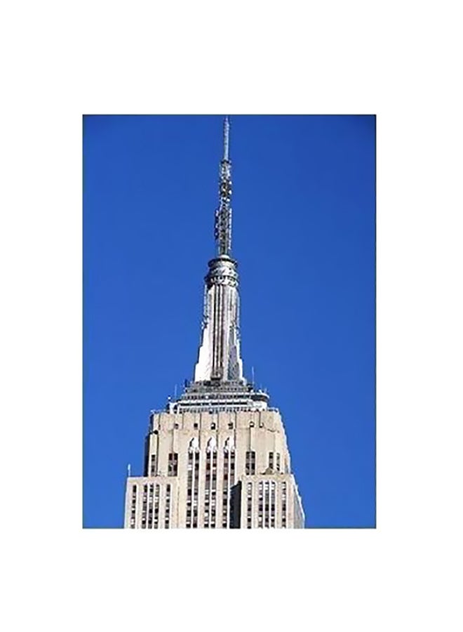 Decorative Wall Poster Blue/Grey 60x40cm