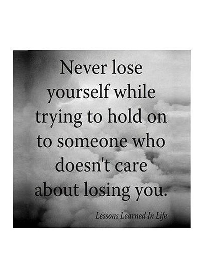 PHOTOBLOCK Decorative Wall Poster With Frame Black/White 32x32cm