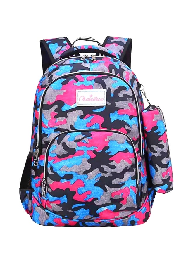 Printed School Backpack Camouflage  - Image 1