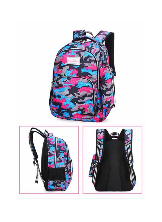 Printed School Backpack Camouflage  - Image 2