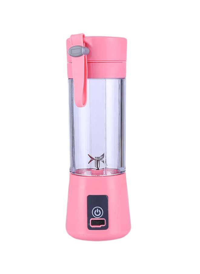 يورون عصّارة كهربائية محمولة صغيرة الحجم UUE0015T-Pink الوردي/الشفاف  - Image 1