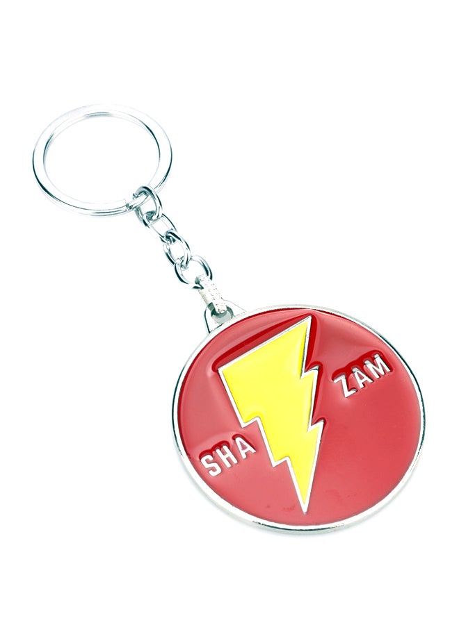 Generic DC Shazam Sign Necklace Key Chain 