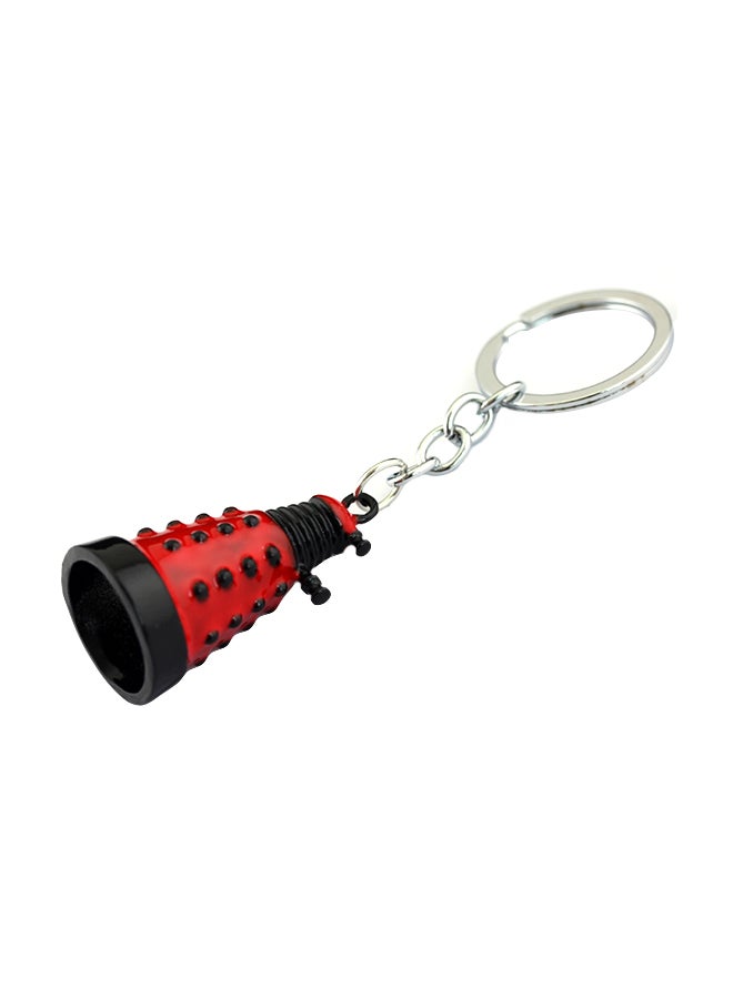 Generic Doctor Who Alien Robot Villain Necklace Key Chain  - Image 1