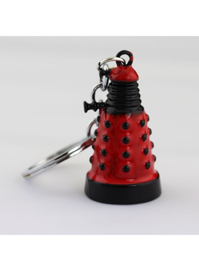 Generic Doctor Who Alien Robot Villain Necklace Key Chain  - Image 2