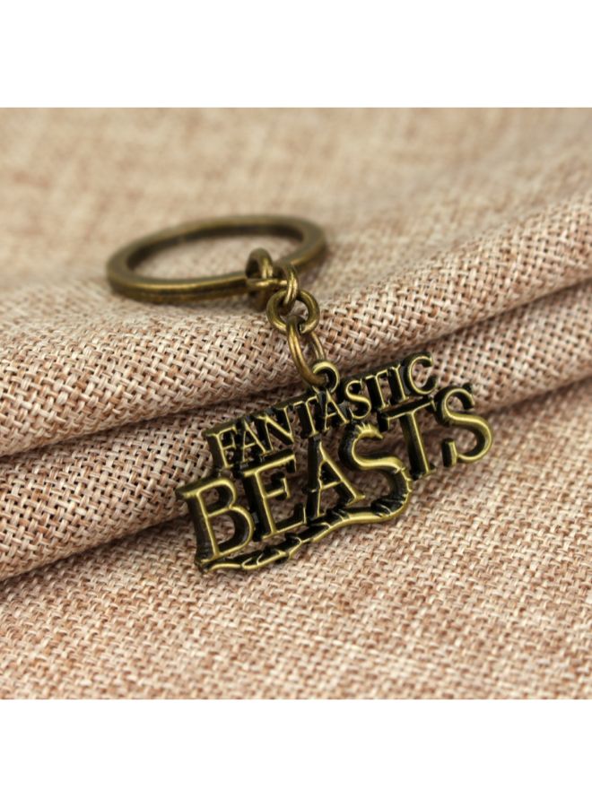 سلسلة مفاتيح تحمل عبارة "Fantastic Beasts and Where to Find Them" - Image 2
