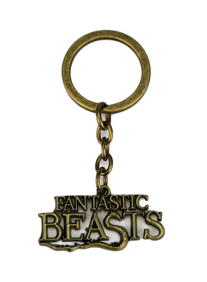 سلسلة مفاتيح تحمل عبارة "Fantastic Beasts and Where to Find Them" - Image 1