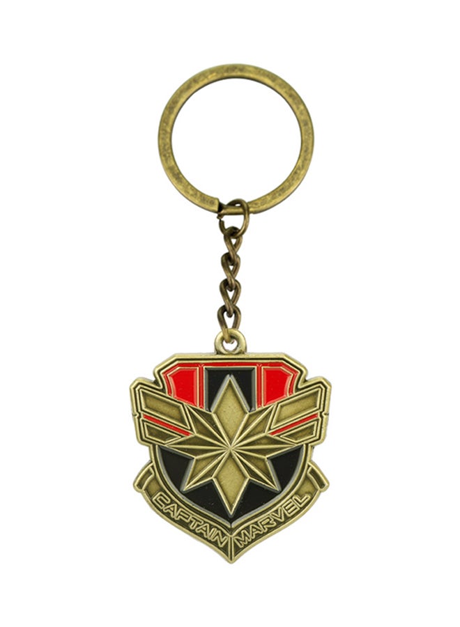 Generic Marvel's The Avengers Captain Marvel Necklace Key Chain  - Image 1